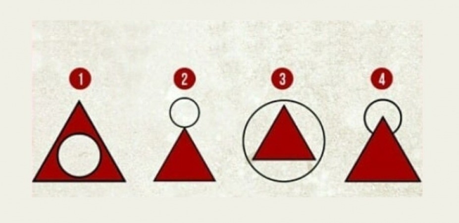 اگر قرار بود یک مثلث و دایره بکشید کدام یک را انتخاب می کنید؟